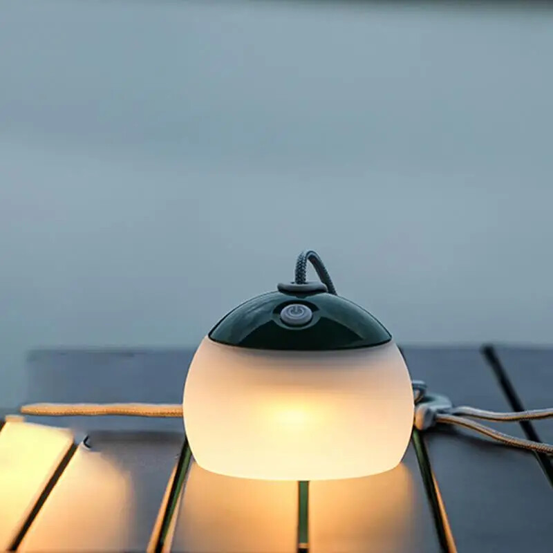 Camping Light With Hook 4Mode Adjustable LED Tent Light Portable Outdoor Lantern