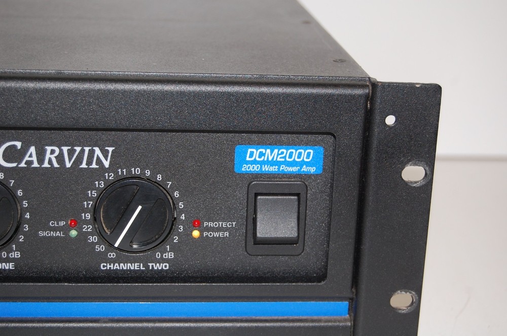Carvin DCM 2000 Professional Power Amplifier 2000 Watts L@@K!!