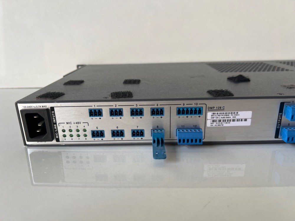 Extron DMP 128 C AT 12x8 ProDSP™ Digital Matrix Processor