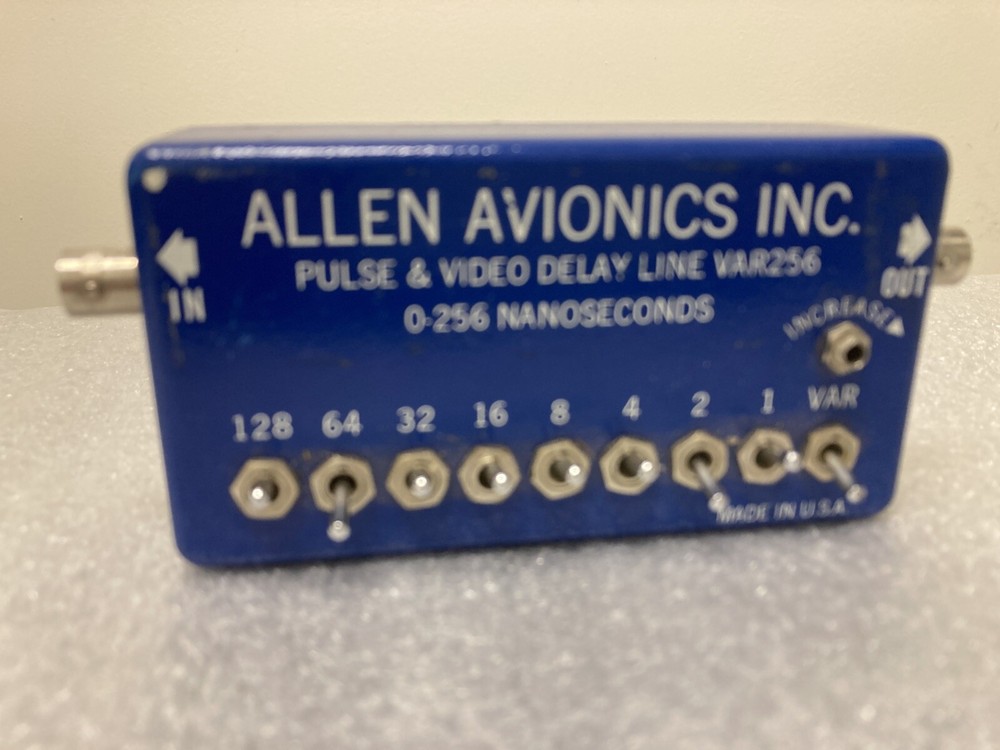 Allen Avionics VAR-256 Pulse & Video Delay, Variable / Line 0-256 Nanoseconds