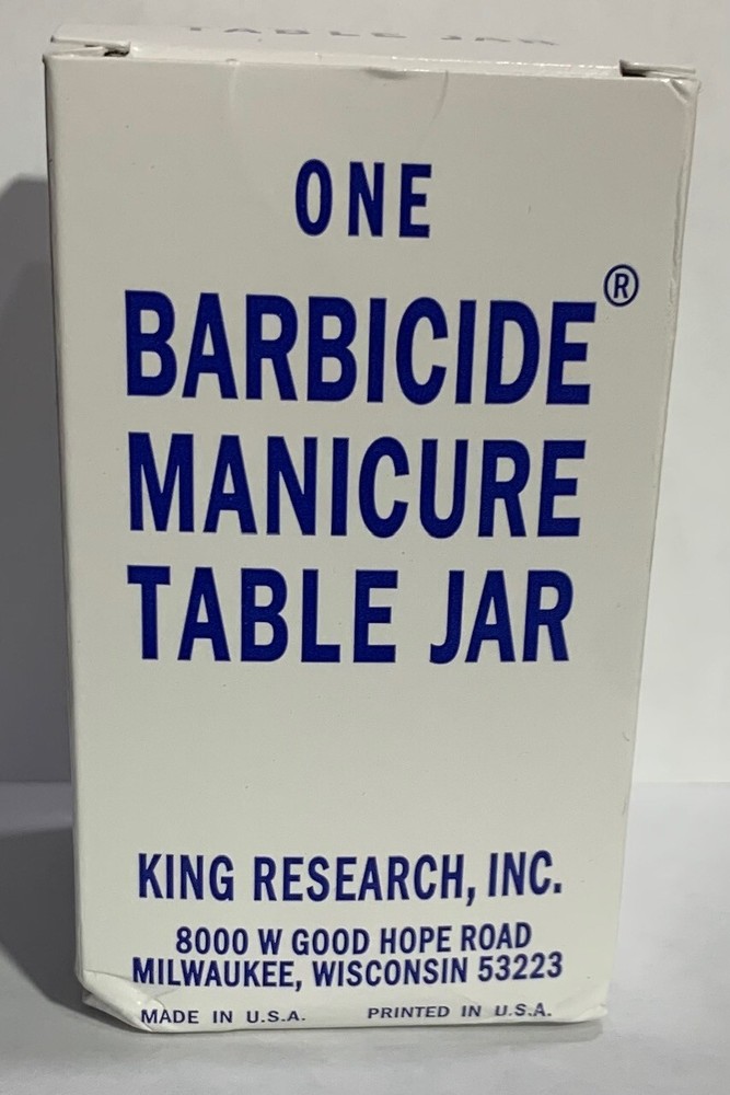 One Barbicide Manicure Table Jar
