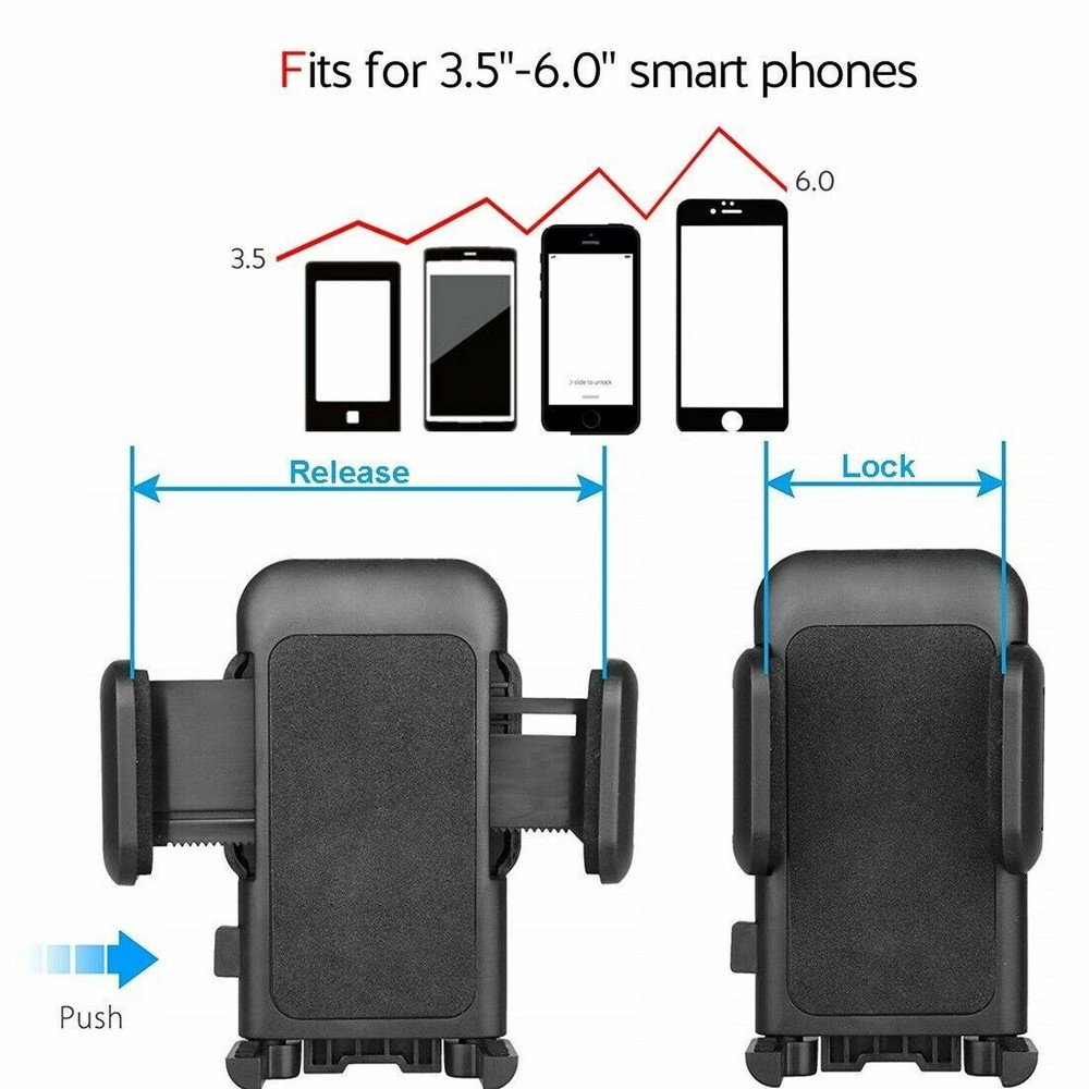 Car Windshield Dashboard Suction Cup Mount Holder Stand for Cell Phone Universal