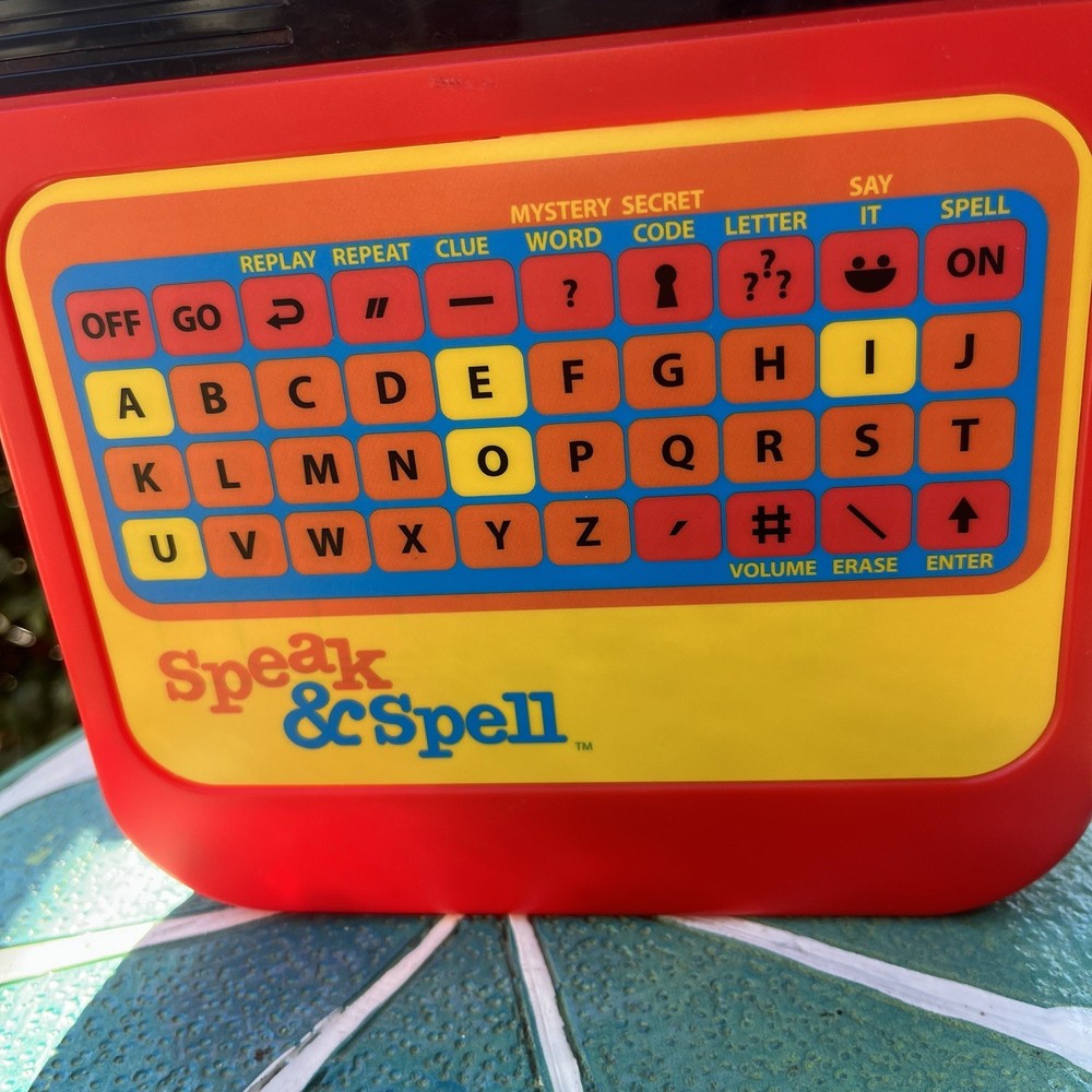 Speak & Spell Retro Electronic Learning Tool by Kahootz Works EUC