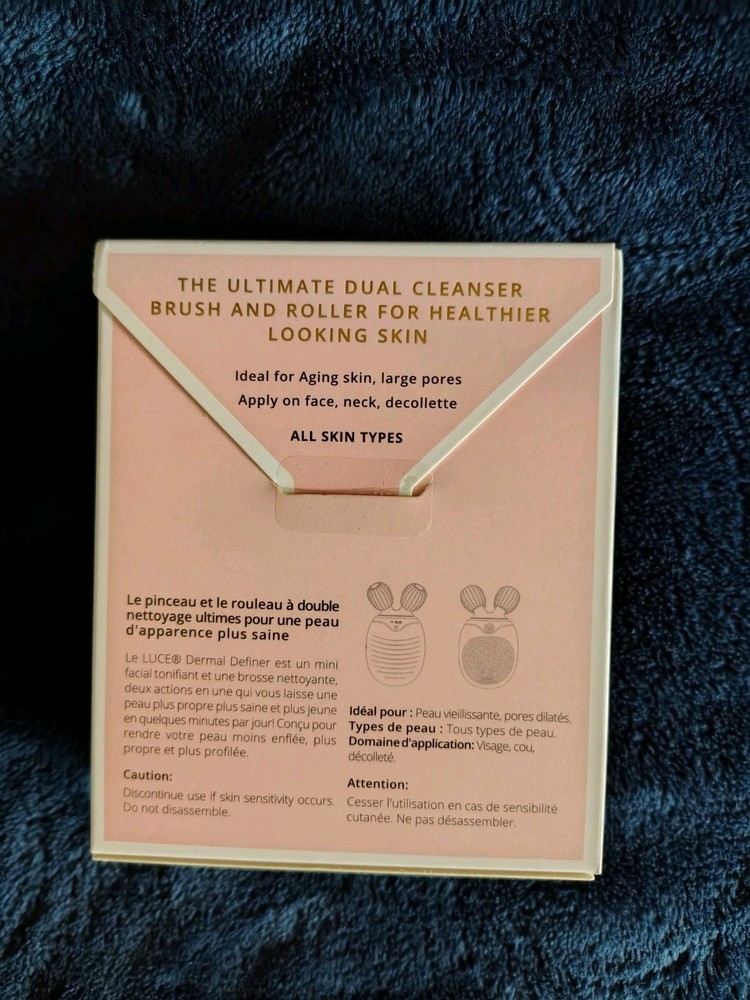 LUCE Dermal Definer Ultrasonic Brush & Anti-Aging Roller