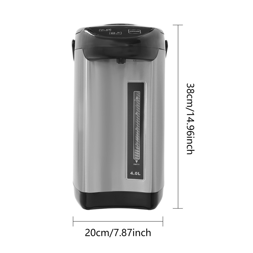 5L High-Capacity Electric Water Boiler & Warmer 750W Stainless Steel Tea Kettle