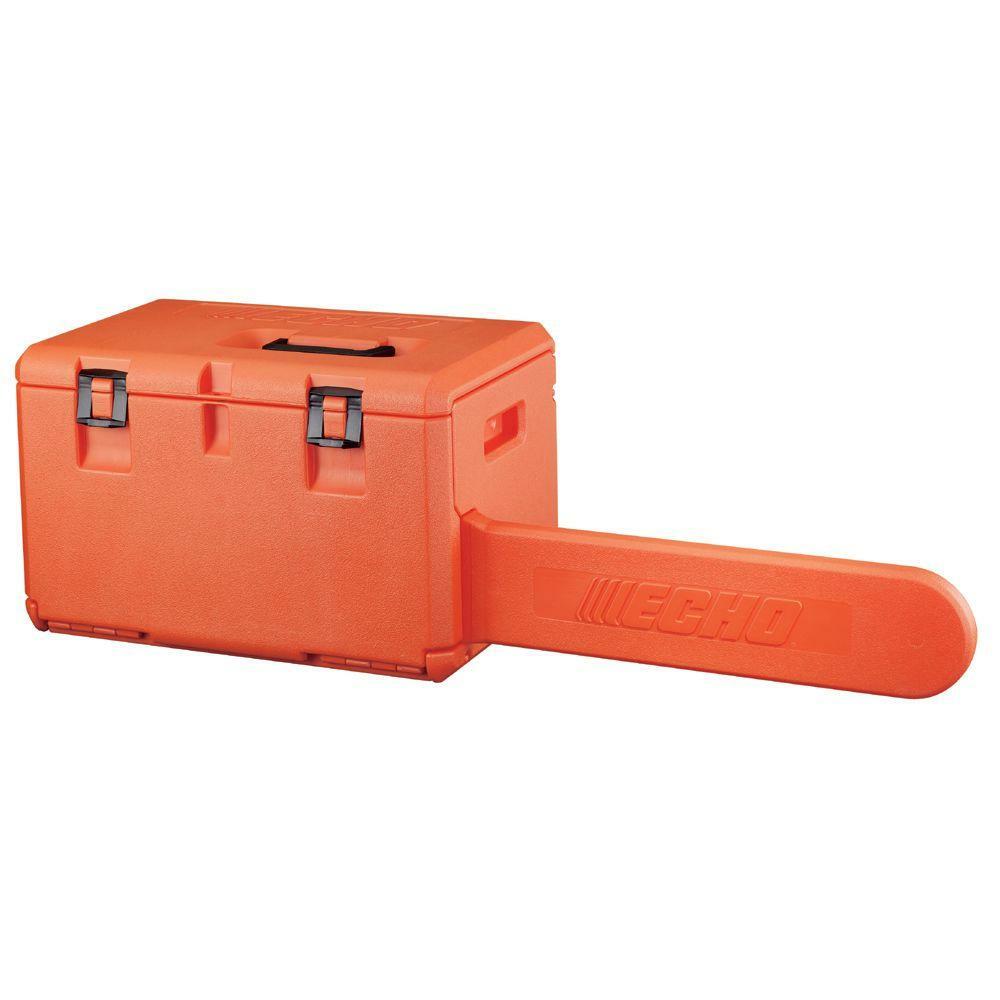 20 In. Chainsaw Case Storage Secure Box Chest Durable Tool Rust Protection