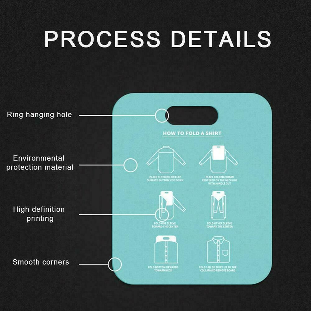 Household T-Shirt Folding Board Folder Clothes Fast Organizer Tool . Nice