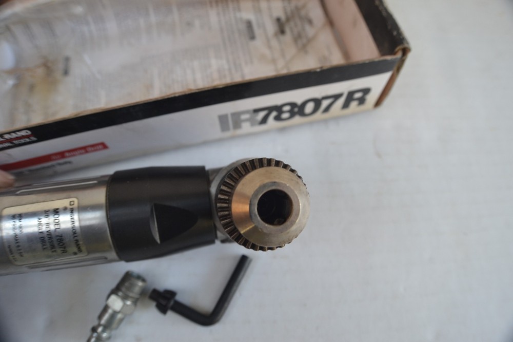 IR 7807R air angle drill 3/8 Jacobs chuck excellent condition limited usage