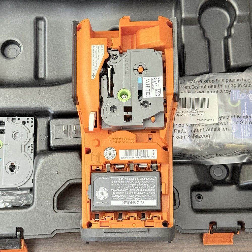 Brother P-Touch Edge PT-E500 Label Maker USB Thermal 180 DPI NICE