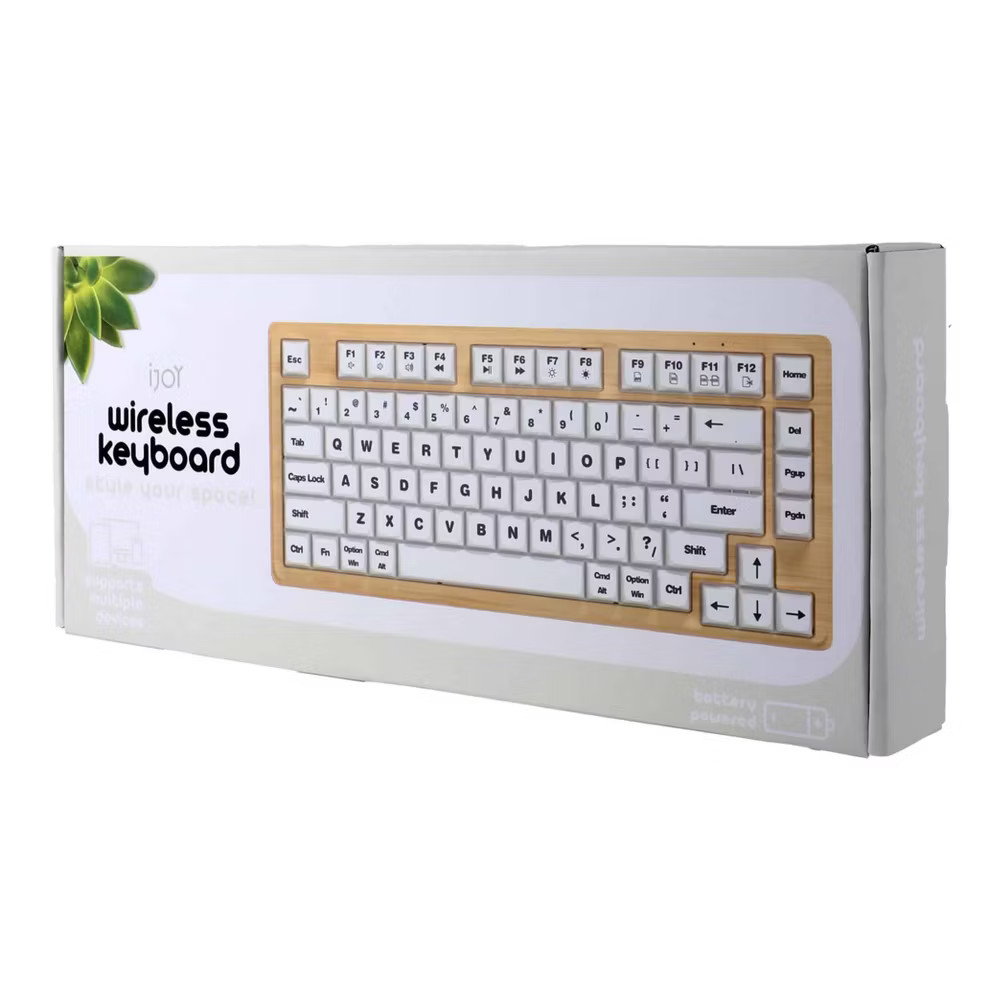 iJoy Wireless Wooden Keyboard