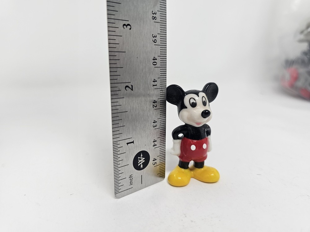Vintage Mini Mickey Mouse Bone China 2" Taiwan
