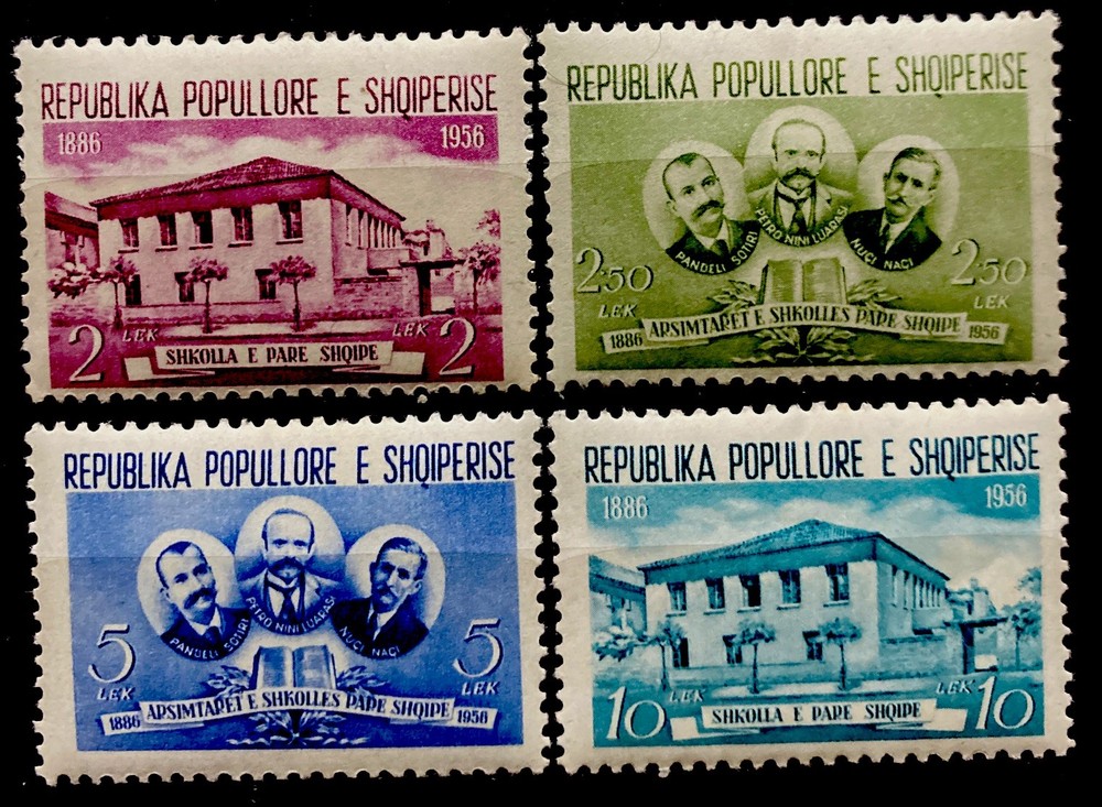 Albania 1956. SC# 505-508. Mint HOG