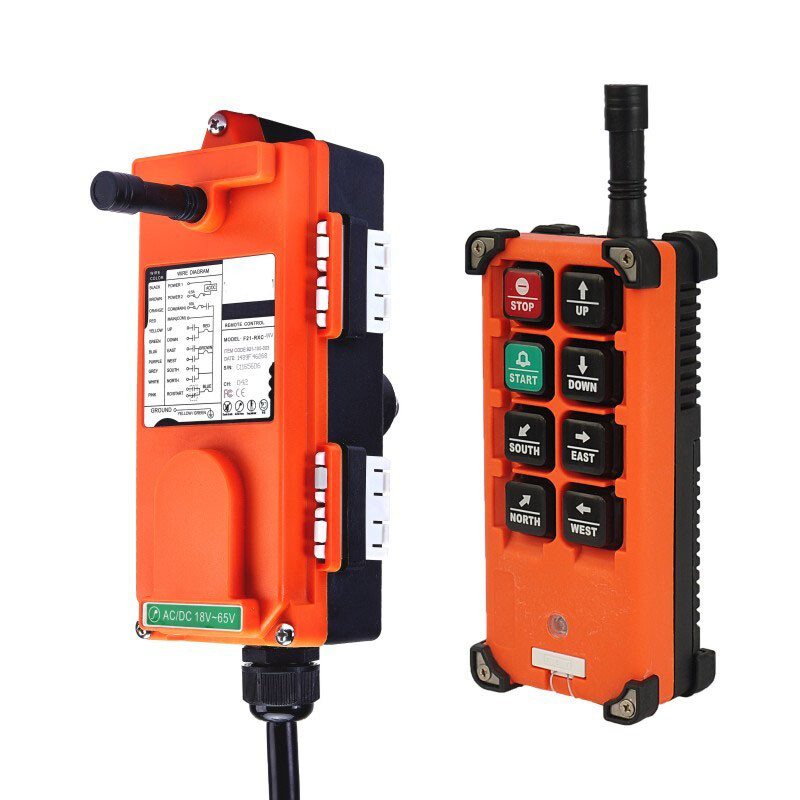 F21-E1B Hoist Crane Radio Wireless Remote Control Transmitter & Receiver 1 Speed