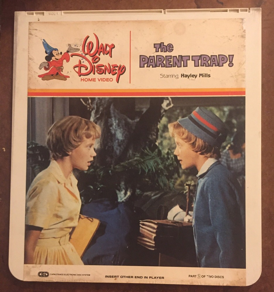 The Parent Trap Part 2 CED RCA Capacitance Electronic Disc System