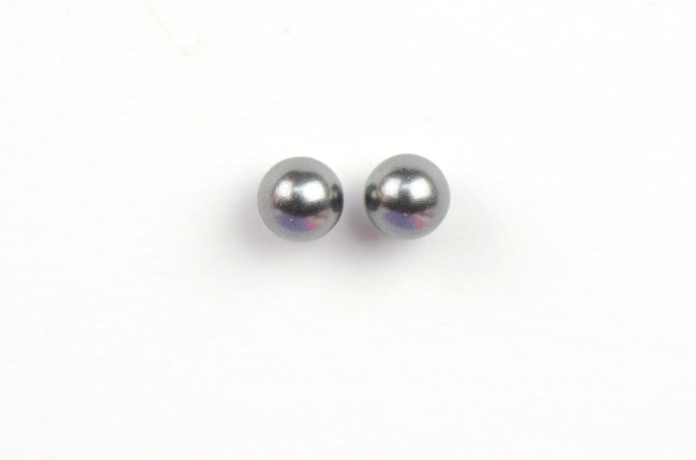 925 Solid Sterling Silver Beautiful Classic Pearls Stud Earrings