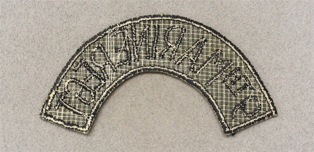 USMC Patch 1151: 9th Marine Regiment arc - Thai Made