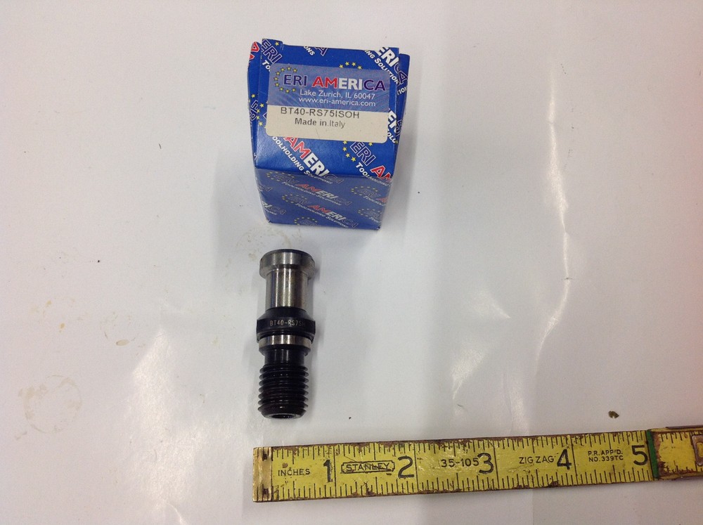 ERI America BT40-RS75H CNC Retention Pull Stud NEW.  bb3 shelf box155