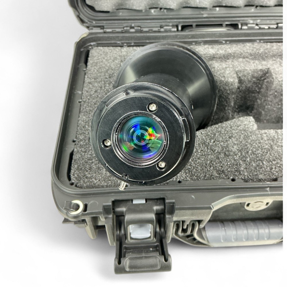 Telops IRC‑LENS‑G1‑MW 1× Microscope Objective Lens – Midwave IR – w/ Case