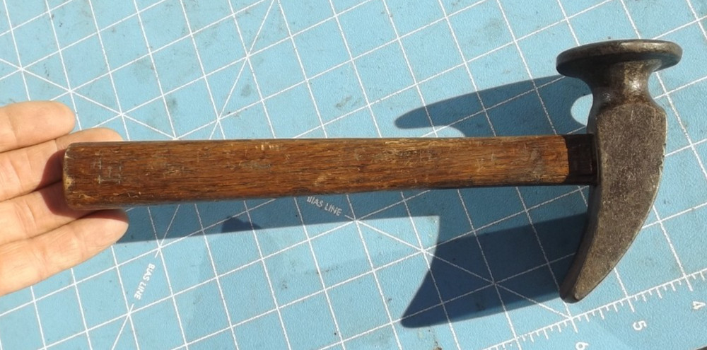 Vintage Saddle Makers Cobblers Leather Workers Hammer 2 inch head