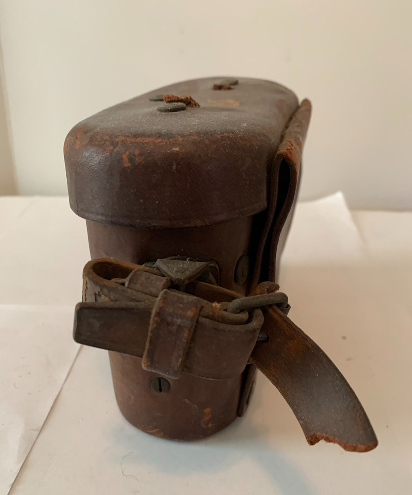 Vintage WW1 Field Binoculars Case - Case only - Fair Condition