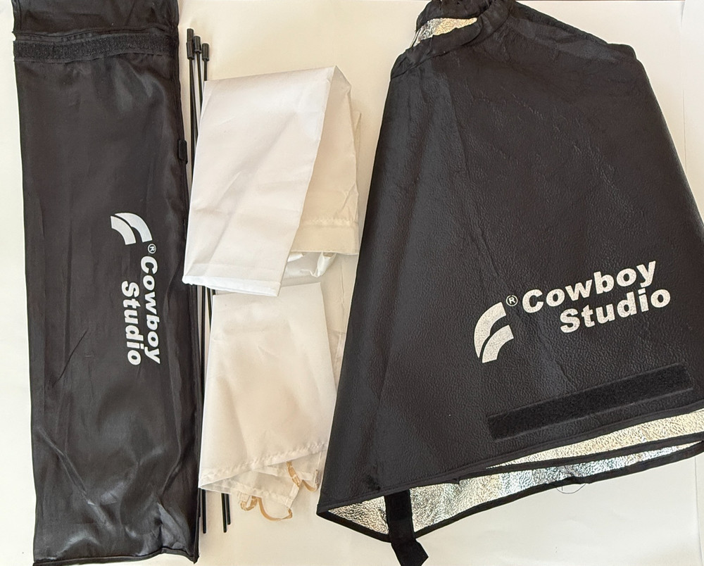 COWBOY STUDIO SOFTBOX DIFFUSER 20" FOR PHOTOGRAPHY VIDEO LIGHTING KIT