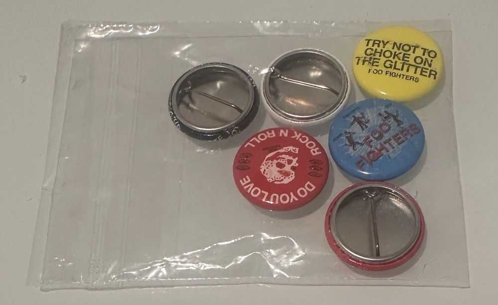 Foo Fighters Album Release Buttons 2026