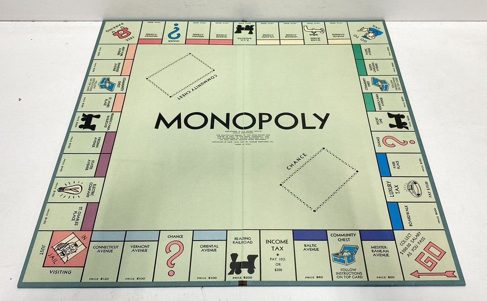 Parker Brothers Monopoly Board Game