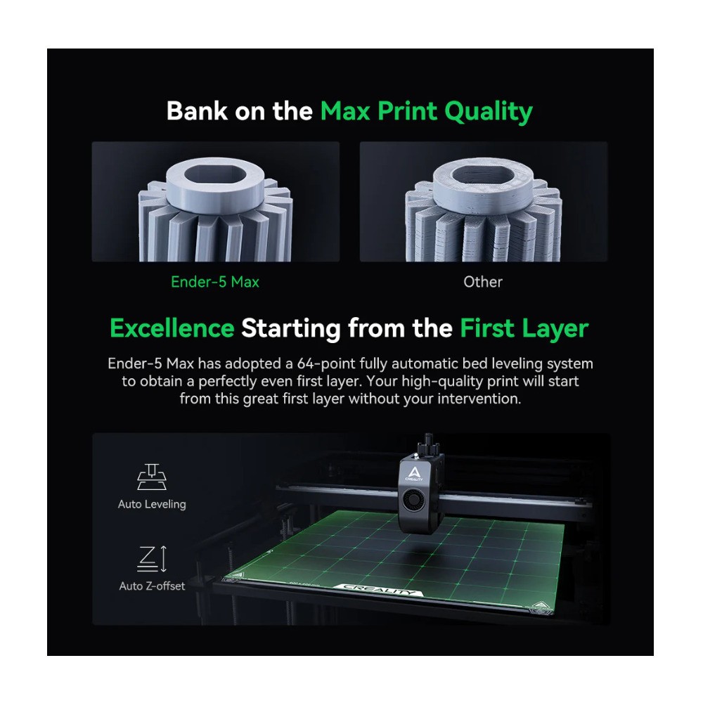 Creality Ender-5 Max CoreXY 3D Printer with Multi-Printer Control