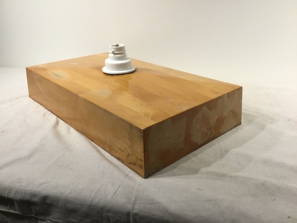 Wooden utility sink mold