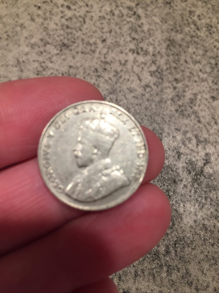 1934 Canadian Five Cent Piece