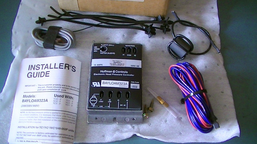HOFFMAN CONTROLS ELECTRONIC HEAD PRESSURE CONTROLLER BAYLOAM 323A