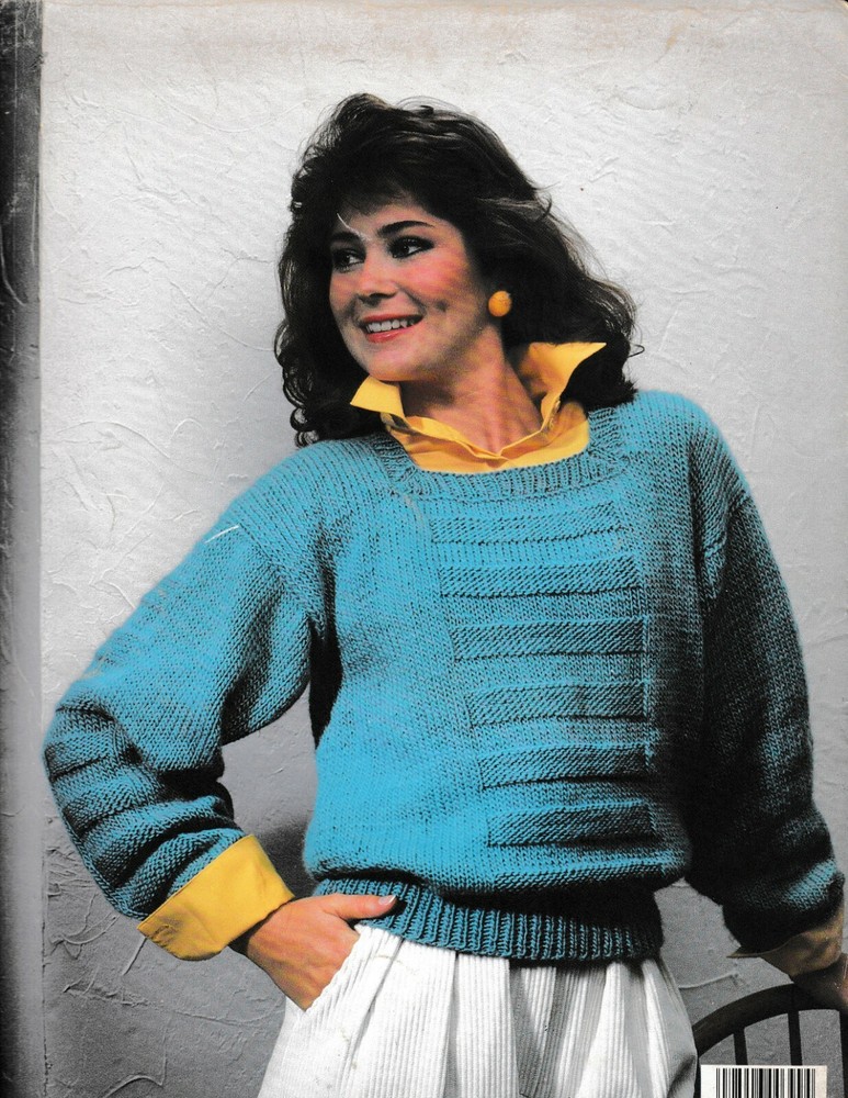 A Dramatic Duo 2 Knit Pullovers | Leisure Arts 399