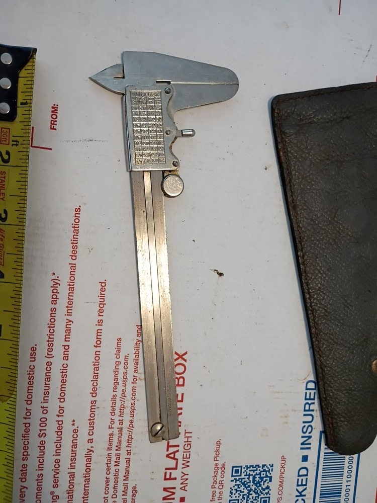 Older Vintage Helios Caliper Made In Germany Good Working Condition