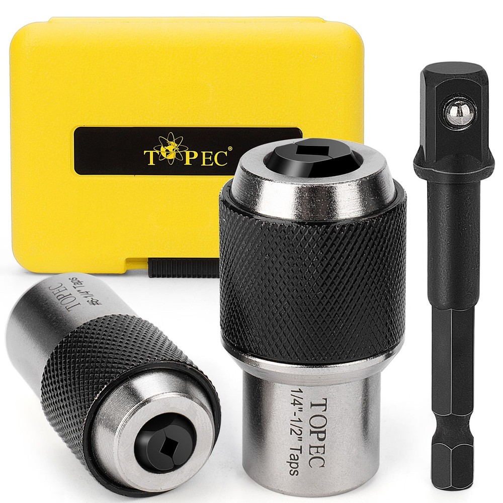Topec Tap Socket Set, 3-Piece Extractor Tool with One Size, 3-piece