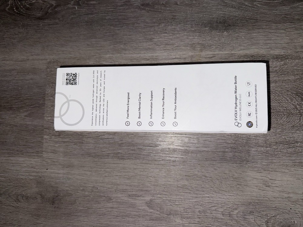 EVOLV HYDROGEN WATER BOTTLE