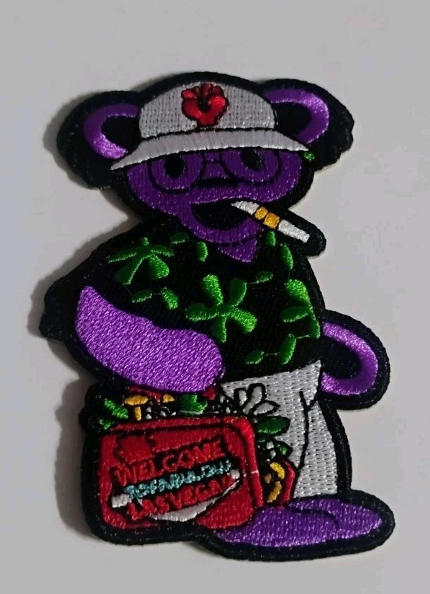 Grateful Dead Hunter S Thompson Bear Patch