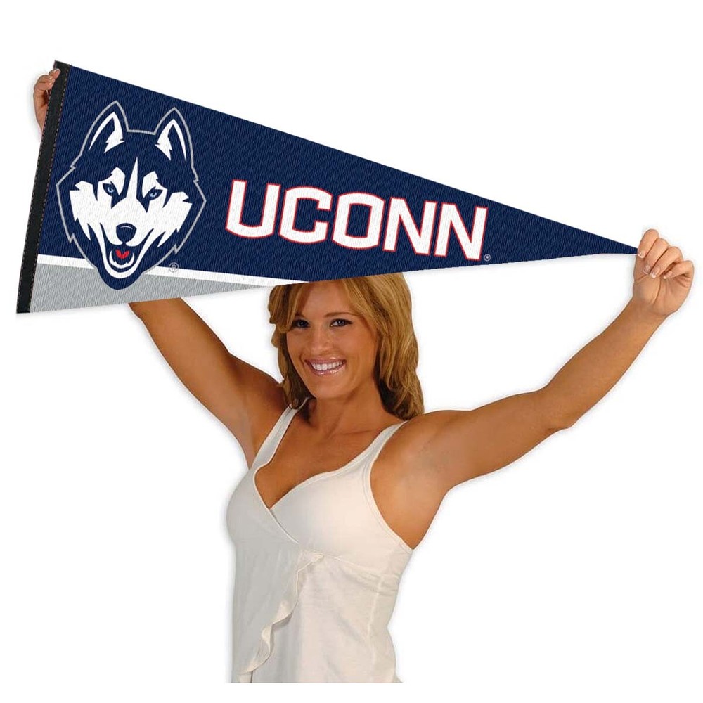 UConn 12x30 Felt Pennant