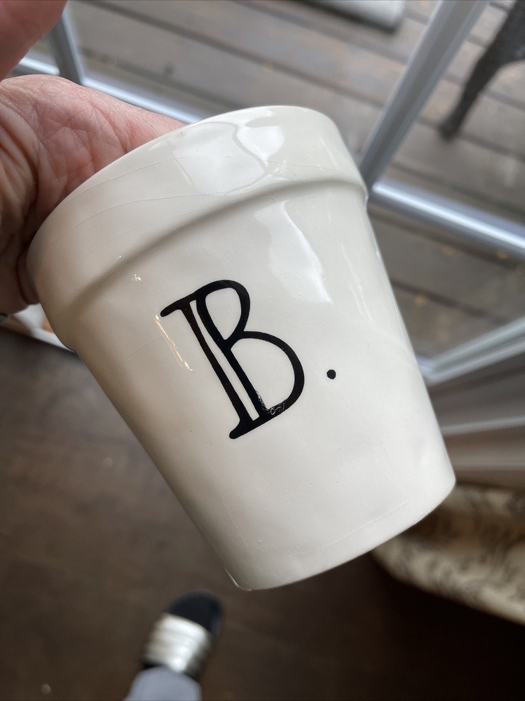 Rae Dunn Chirp Initial B Planter Chirp Nest Set