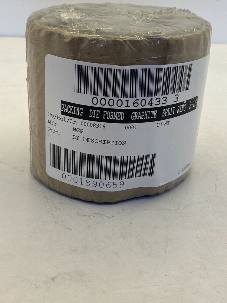NGP PACKING DIE FORMED SPLIT RING 2-1/2 X 3-1/4 NIB