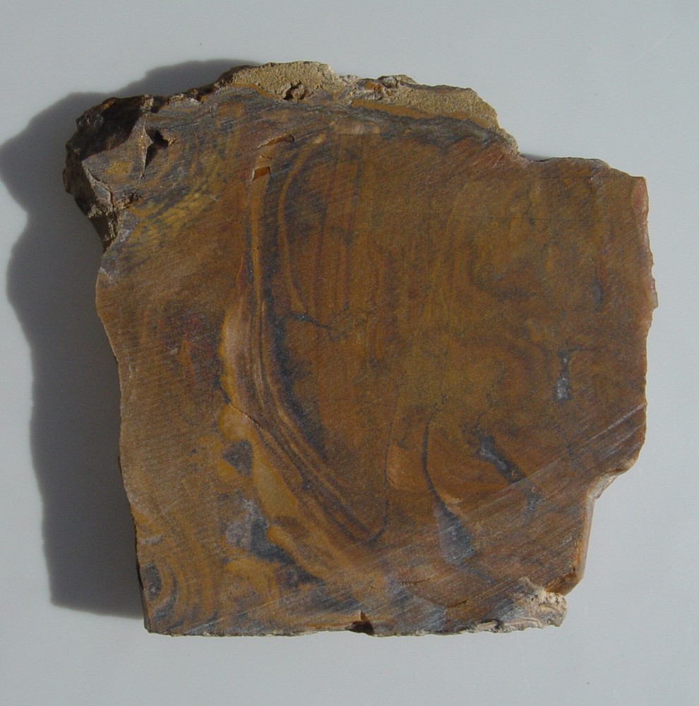 Roostertail Agate Lapidary Slab 1342