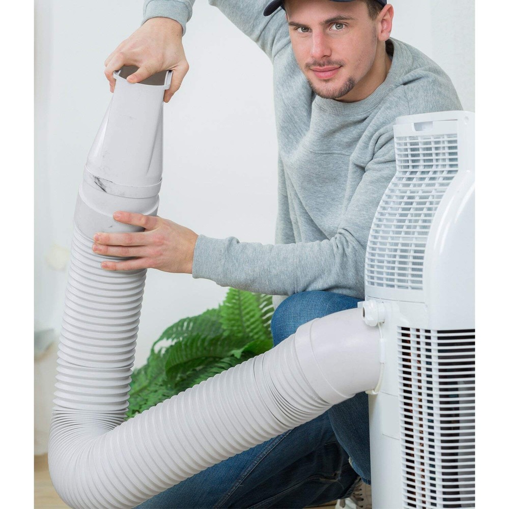 Air Conditioner Exhaust Hose with 5 Inches Diameter, Counterclockwise Thread ...