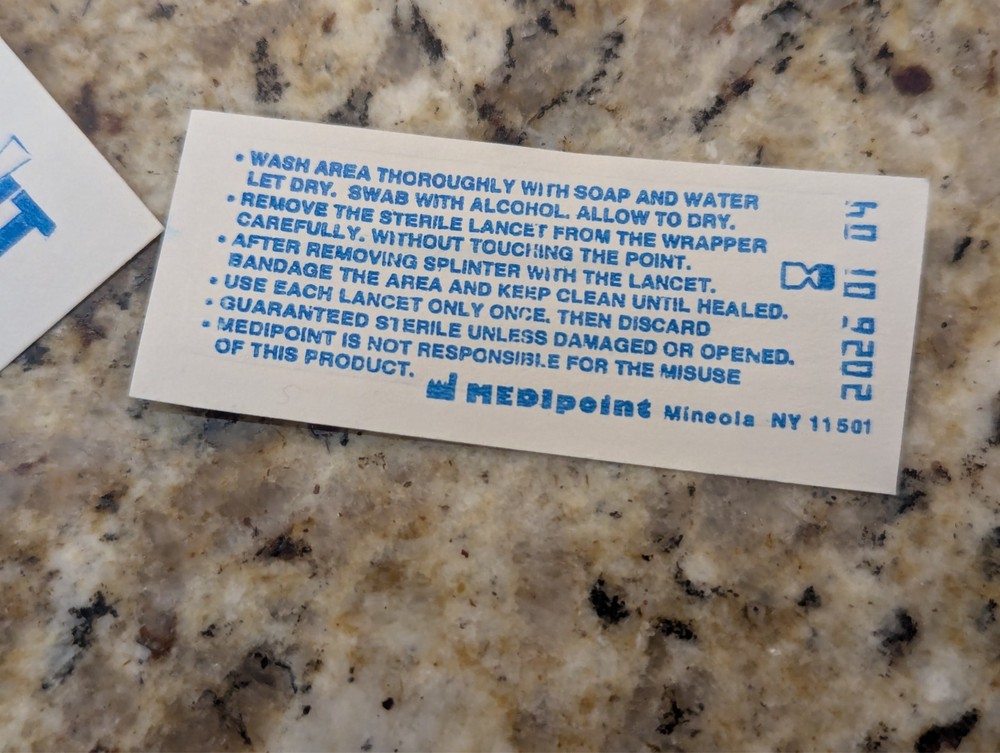 Medipoint 10 Pack Splinter Out First Aid Sterile Splinter Remover