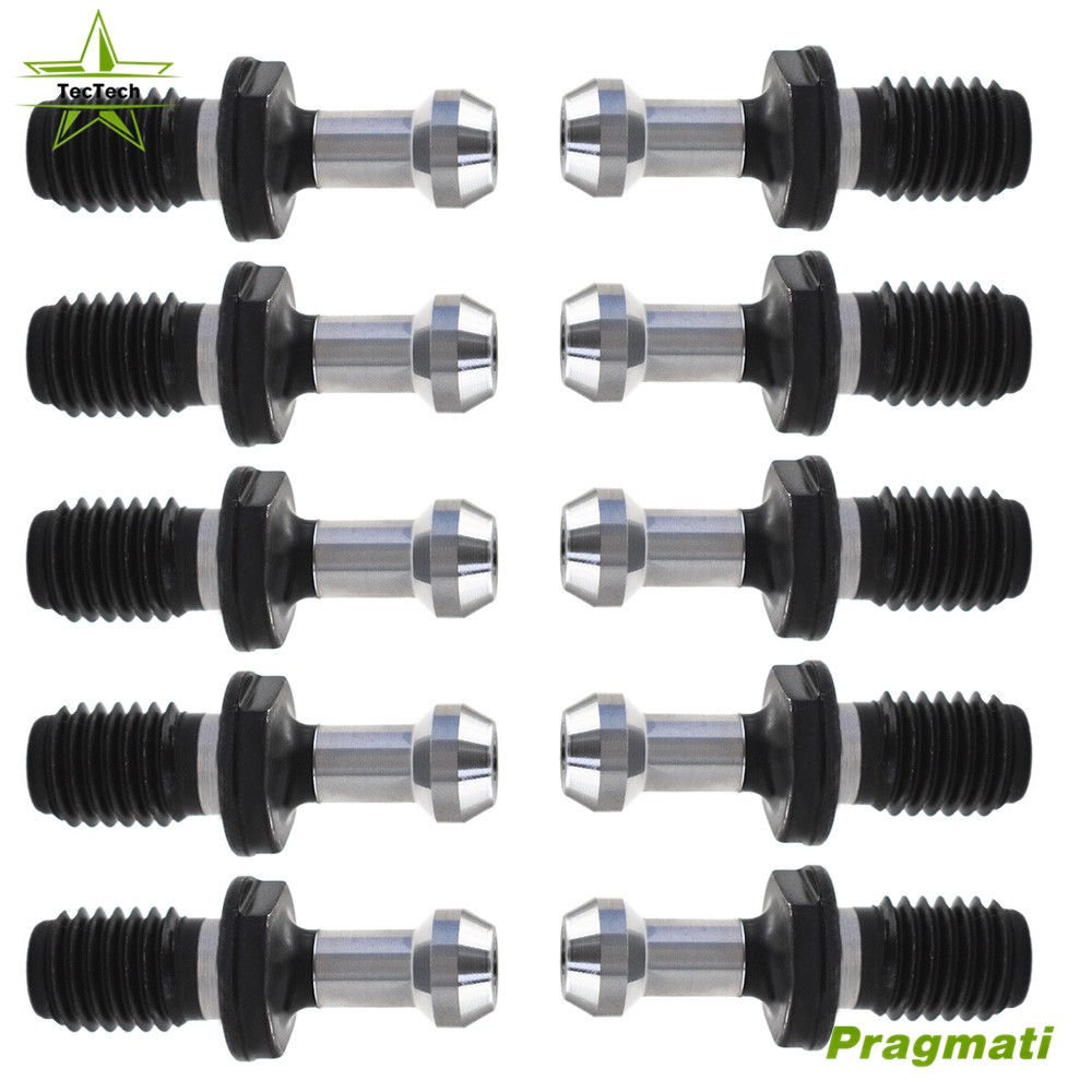 Fit For CINCINNATI 10Pcs CAT40 45° 0.594" Pull Stud Retention Knob