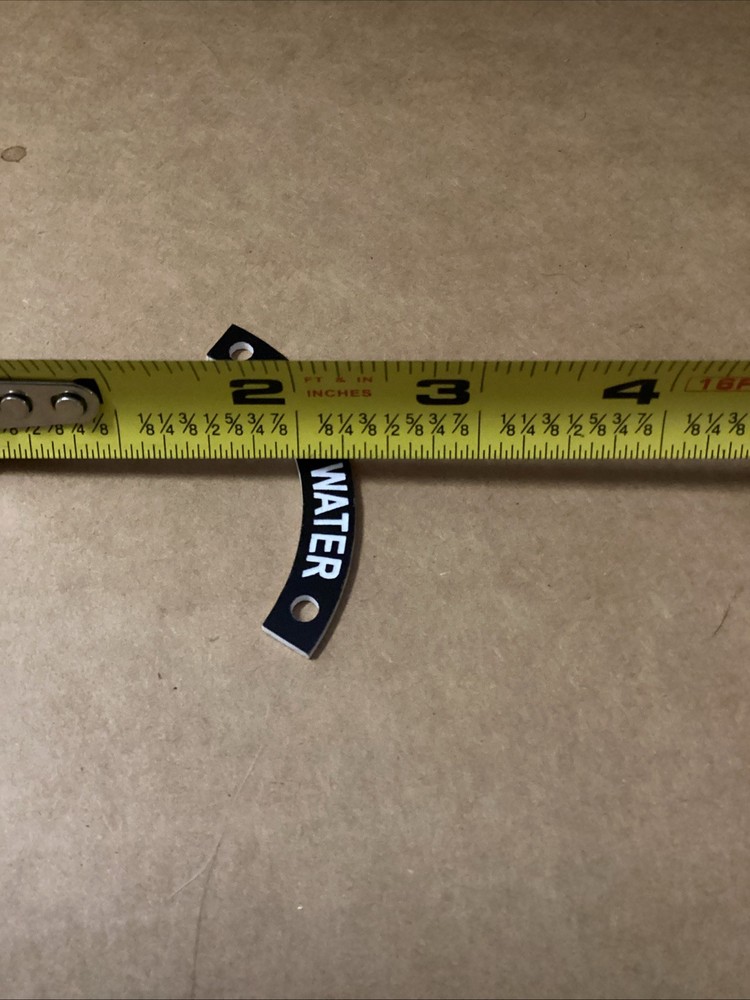 Fresh Water Identi-Plates / Label