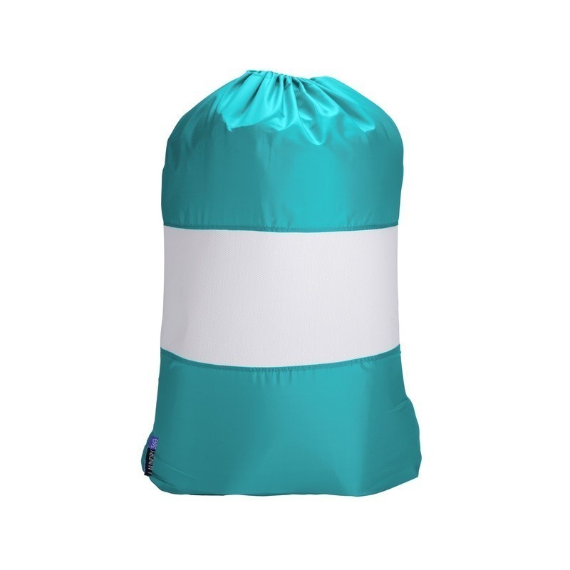 Sanitized Laundry Bag W/ Mesh Window Drawstring Locking Closure Travel Dorm Use