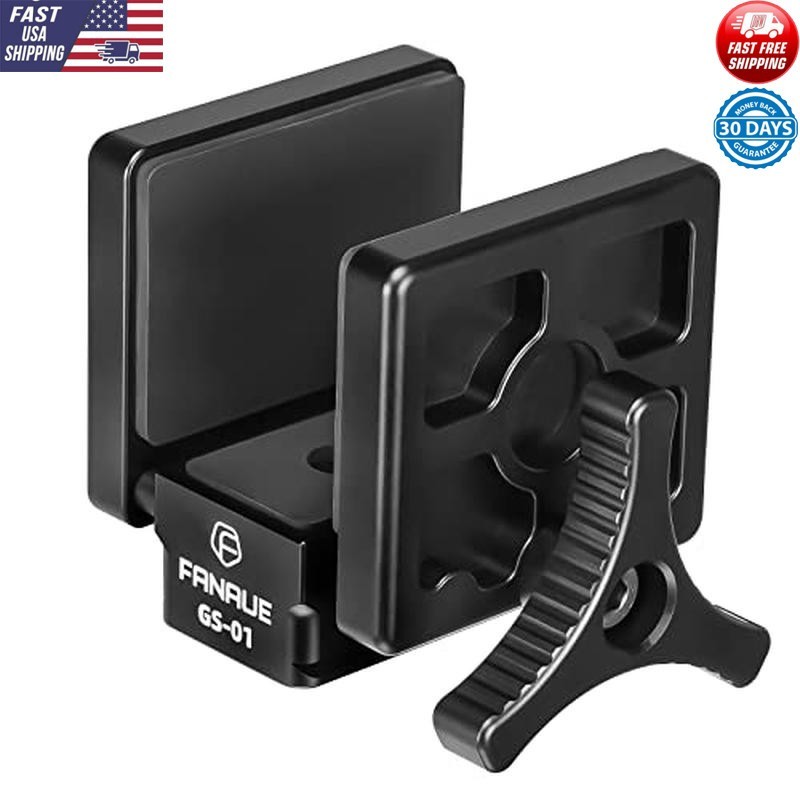Arca Swiss Rifle Saddle Mount Quick Release Clamp Shooting Tripod Rest Adapter