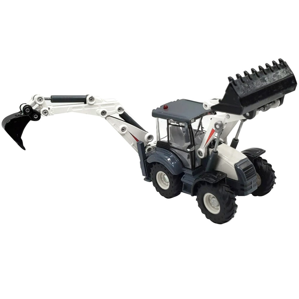 High Simulation Diecast 1/50 Bidirectional Excavator Construction Vehicle Model