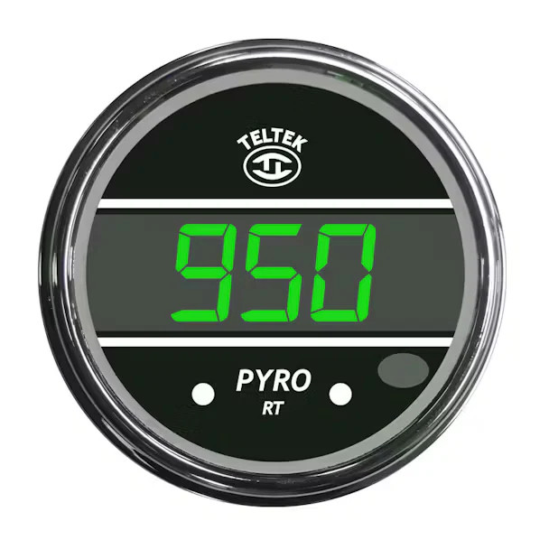Teltek Digital Pyro 3 1/8" Gauge