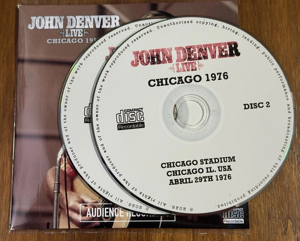 John Denver - Chicago, USA 1976 - 2CD
