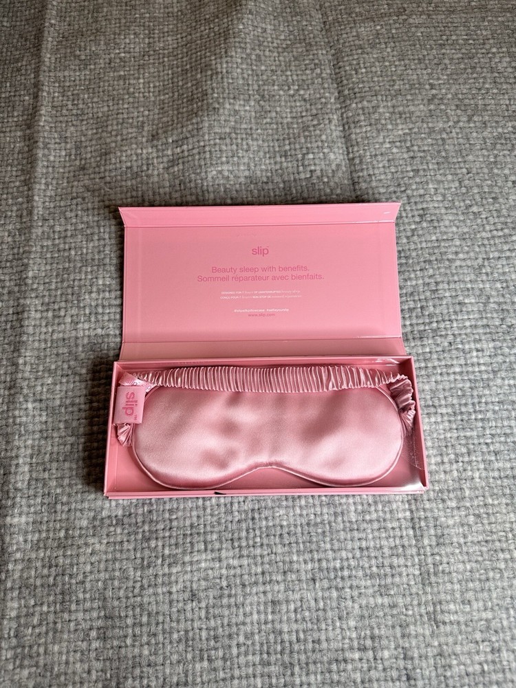 Slip Pure Silk Blush Pink Eye Mask